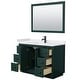 preview thumbnail 46 of 98, Miranda Single Vanity Set, Cultured Marble Top, 46-Inch Mirror