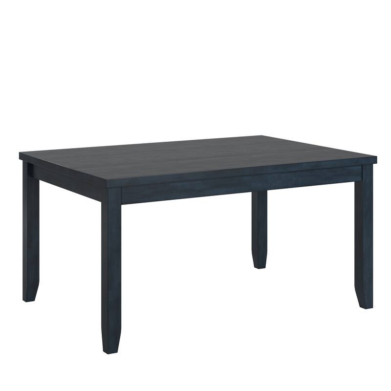 Elena Wood Rectangular Dining Table by iNSPIRE Q Classic - Denim Blue