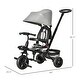 preview thumbnail 3 of 13, 14-in-1 Convertible Tricycle with Adjustable Parent Push Handle, Safety Features, and Storage Baskets for Kids