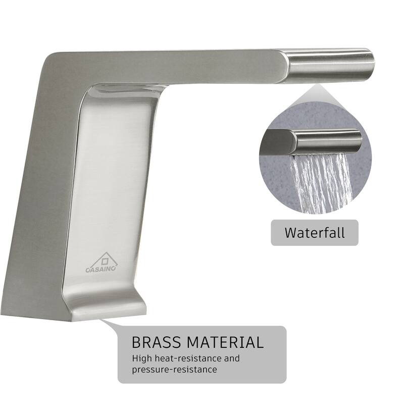 5 hole Bathtub Faucet With Handheld Shower Head