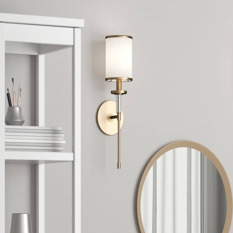 Crystorama Lighting Group Hatfield Single Light 19" Tall Wall Sconce