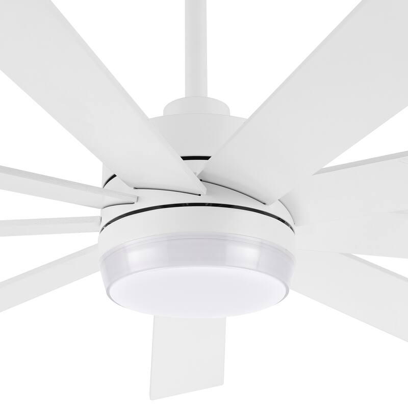 WINGBO 65/72/84" DC Motor LED Ceiling Fan with Remote Control