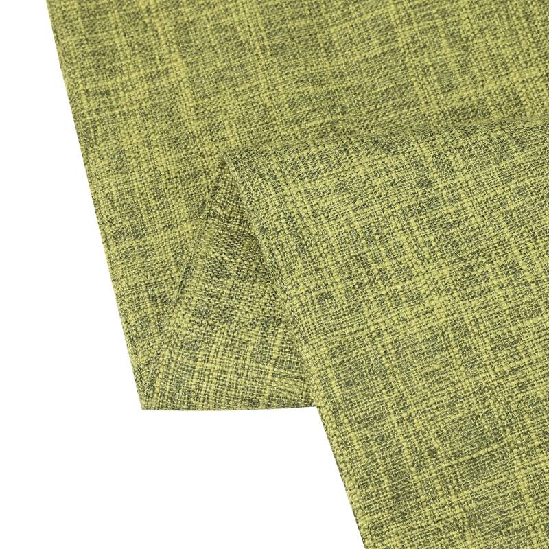 1 Pack Farmhouse Table Runners, Rustic Woven Dining Table Banner - Green - 12x83 Inch