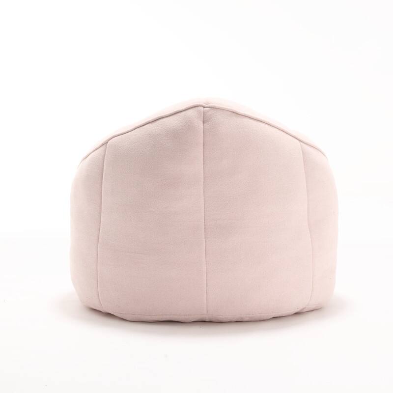 Compressed Foam Bean Bag Chair with Footrest - Plush Lounger for Modern Living Spaces