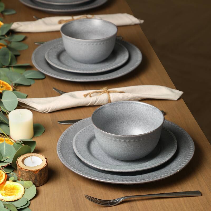 Stone Lain Comet Stoneware Dinnerware Set