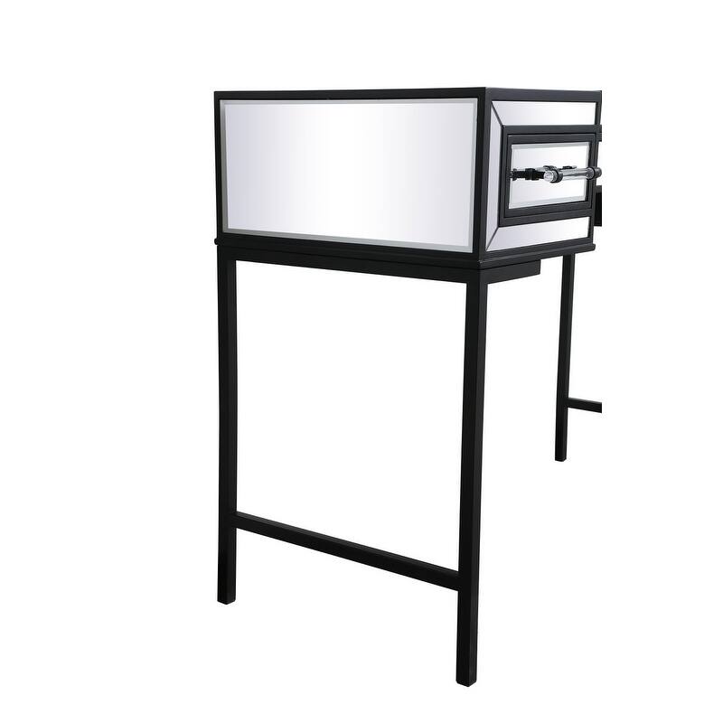 Modern Mirrored End Table