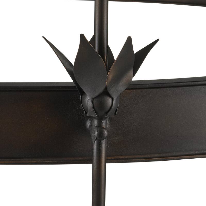 Currey & Company Coterie Bronze Chandelier - 22"h x 36"dia