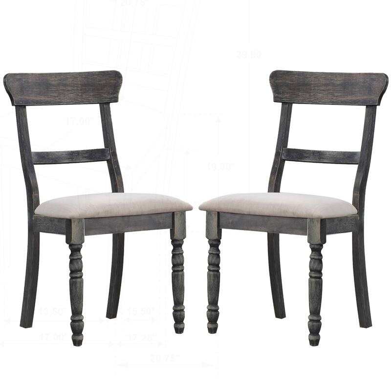 Comfortable Set of 2 Dining Chairs with Stylish Design for Any Table