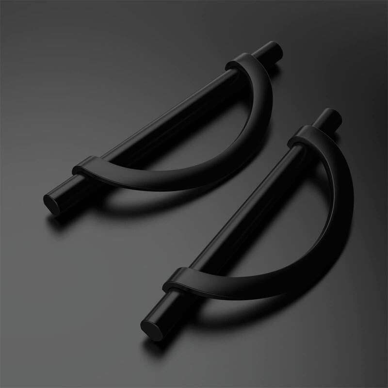 10 Pack Cabinet Pulls 5 Inch - 1"L x 1"W