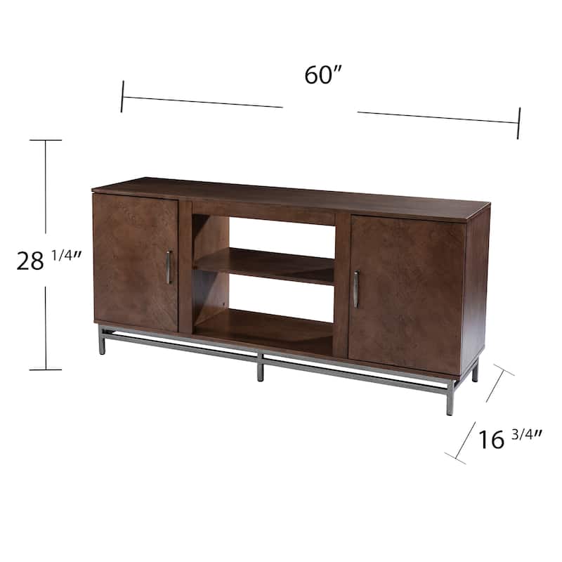 SEI Furniture Dibbonly Media TV Stand w/ Storage for TV's up to 56"