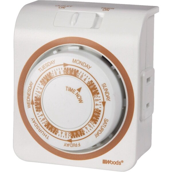 Woods 7-Day Indoor Timer