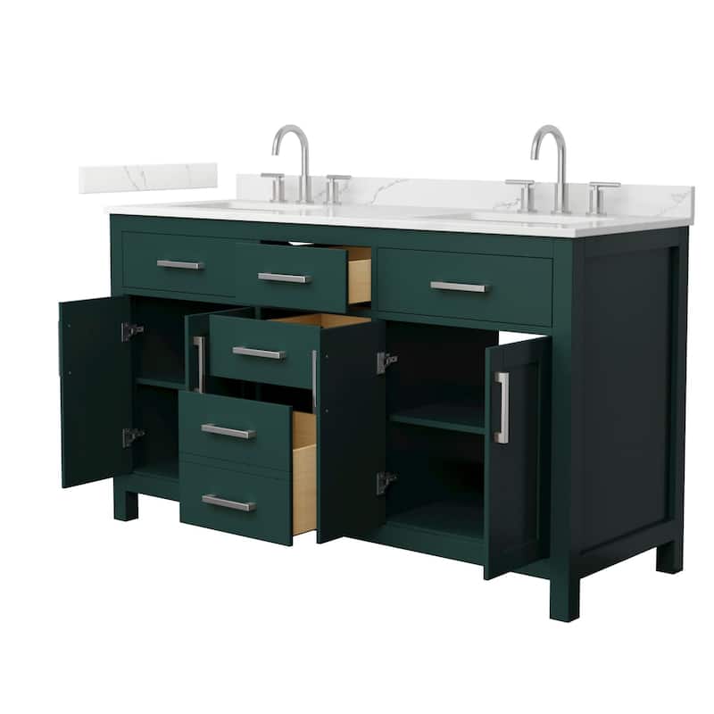 Wyndham Collection WCG2424-60D-QTZ-US3MXX Beckett 60" Free Standing