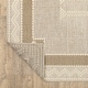 preview thumbnail 8 of 9, ROW Zarina Modern Geometric Medallion Beige / Tan Indoor/Outdoor Area Rug