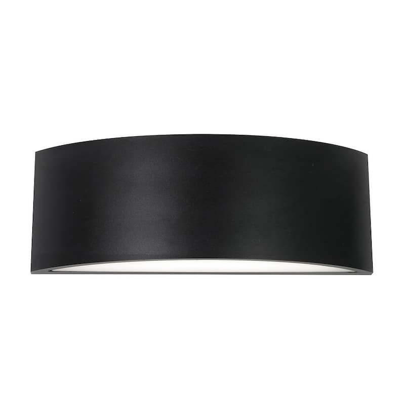 AFX CELW1207LAJUD Celia 7" Tall Outdoor Wall Sconce - Black