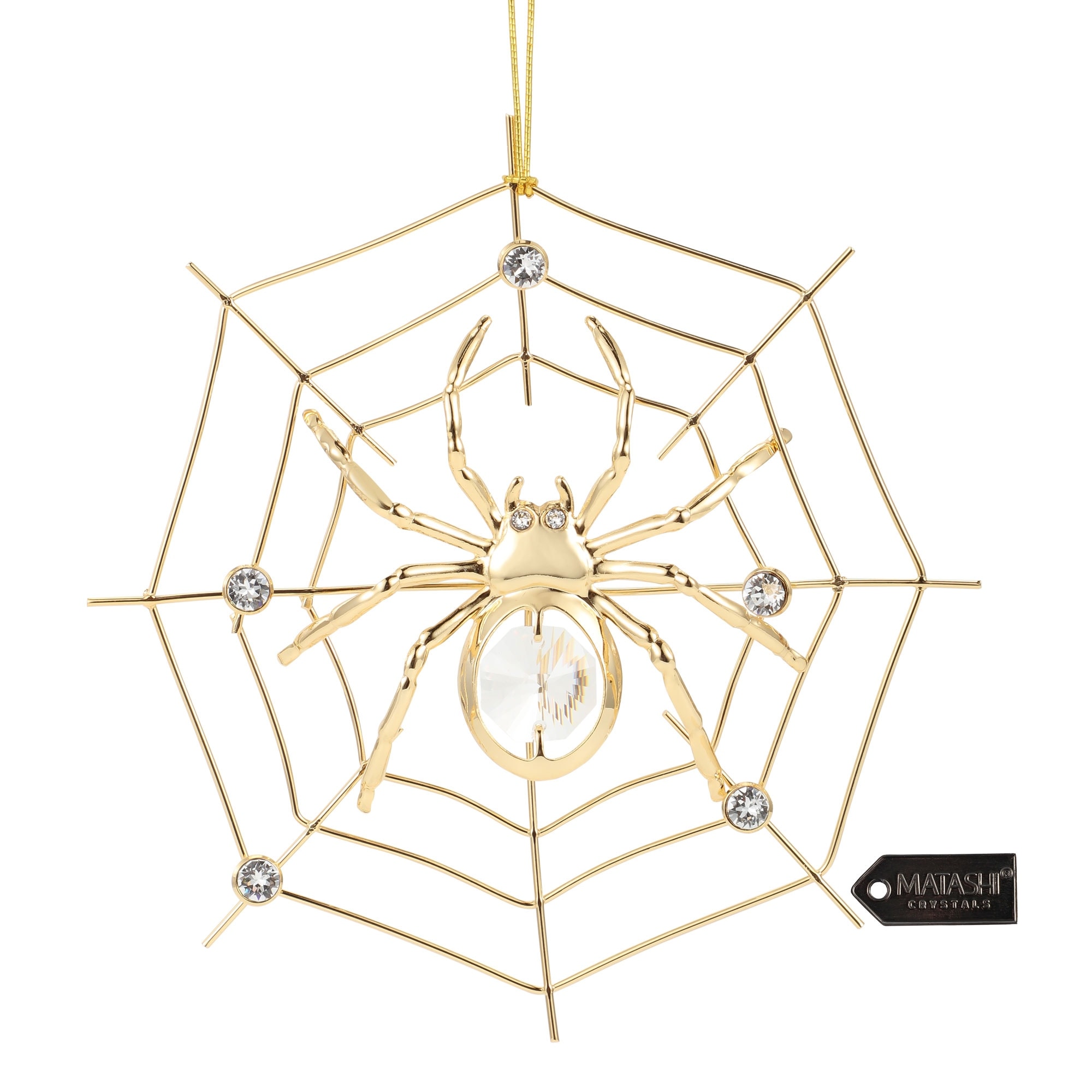Window Hanging Window Decoration Gothic Home Decor Spider Ornament Christmas Tree Ornament Spider Christmas Ornament