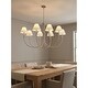 preview thumbnail 5 of 17, Livabliss Montclaire Traditional Chandelier Nickel