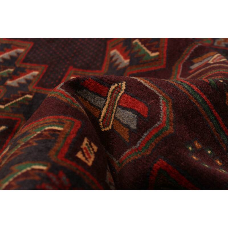 Teimani Red Rug 3'11" x 6'11" - 3'11 x 6'11