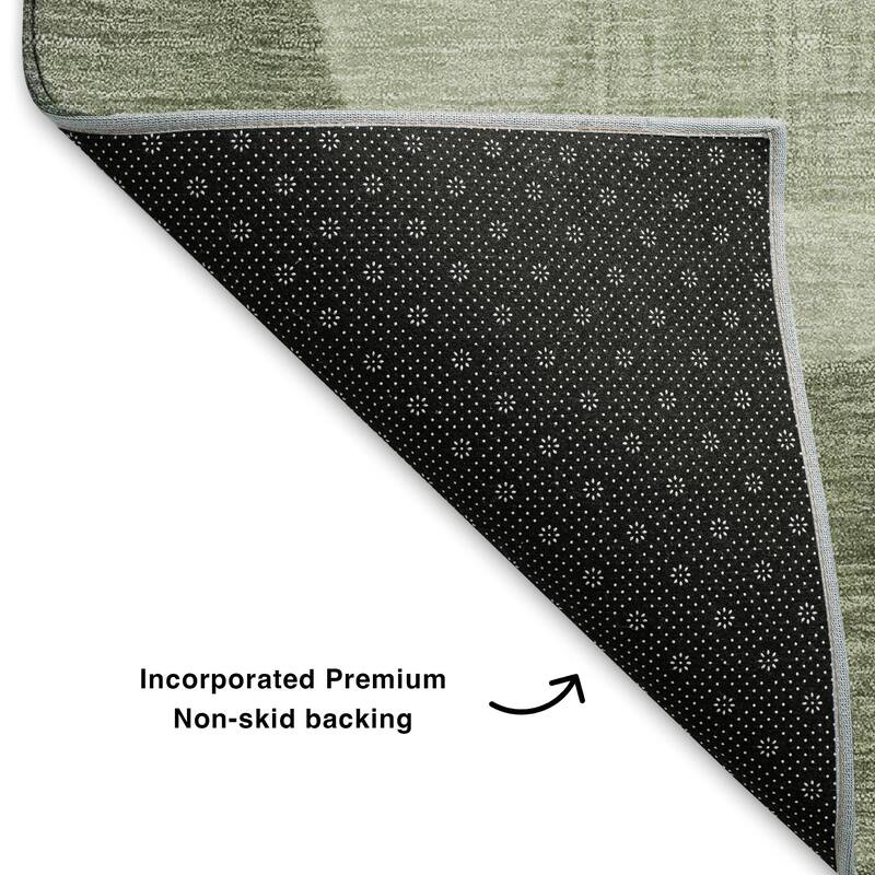 Premium Washable Super Soft Contemporary Bubbles Mayfield Rug