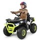 preview thumbnail 28 of 30, 12V Kids Electric 4-Wheeler ATV with 2 Speeds and LED Lights - 44.5" x 27" x 30" (L x W x H)