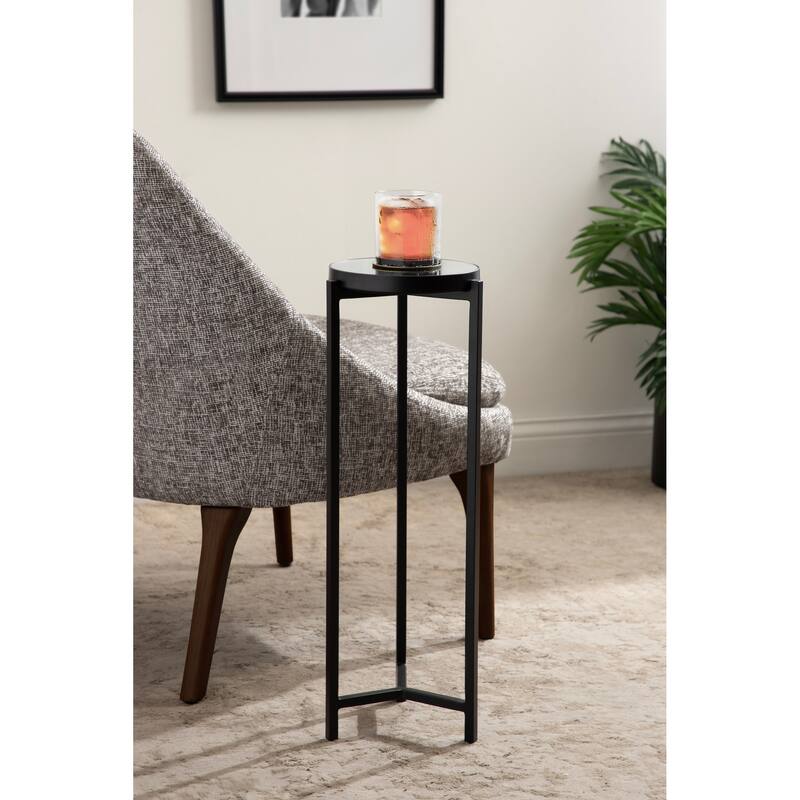 Kate and Laurel Aguilar Glam Drink Table - 9x9x23