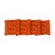 preview thumbnail 1 of 1, Syracuse Orange Cornhole Bags All-Weather Resin Filled