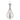 VAXCEL Monrovia 3-Light Open Cage Teardrop Lantern Pendant Ceiling Light for Foyer