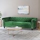 preview thumbnail 27 of 39, Parkhurst Chesterfield Tufted 3-seat Sofa by Christopher Knight Home