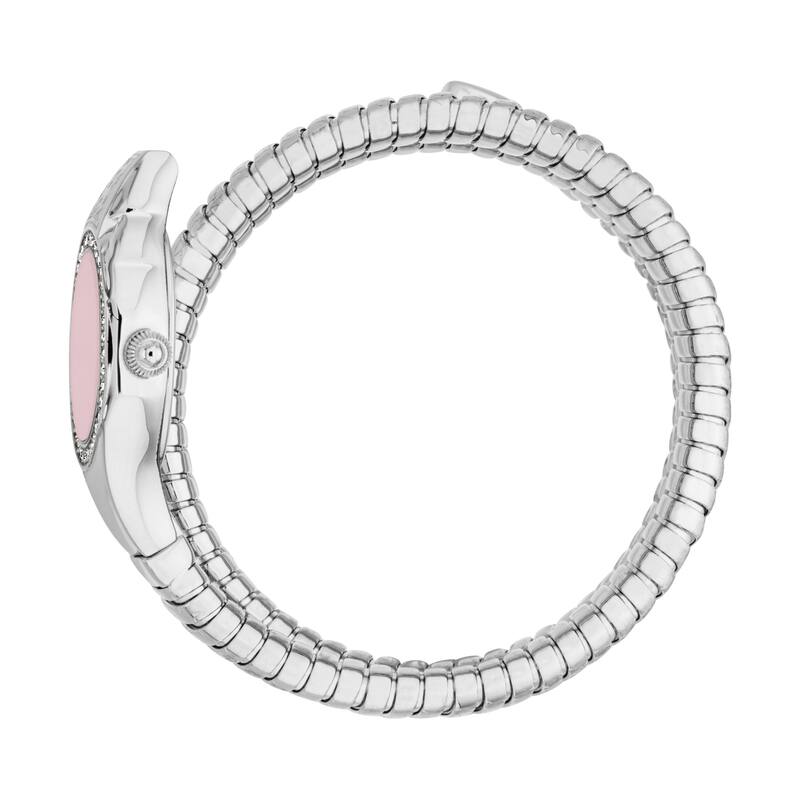 Just Cavalli Women's JC1L355M0015 Quartz Watch - Silver-Tone