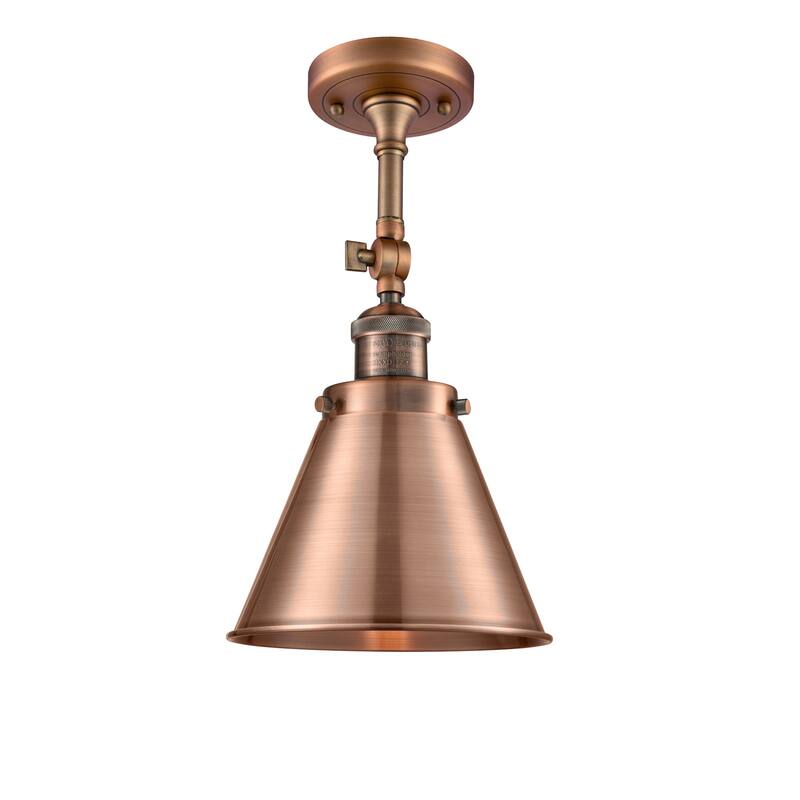 Innovations Lighting Appalachian Single Light 13" Tall Bathroom Sconce