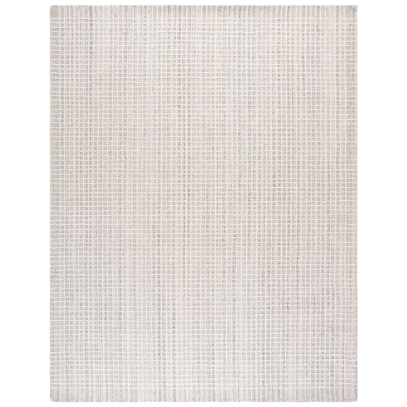 SAFAVIEH Handmade Abstract Youssra Wool Rug - 8' x 10' - Natural/Ivory