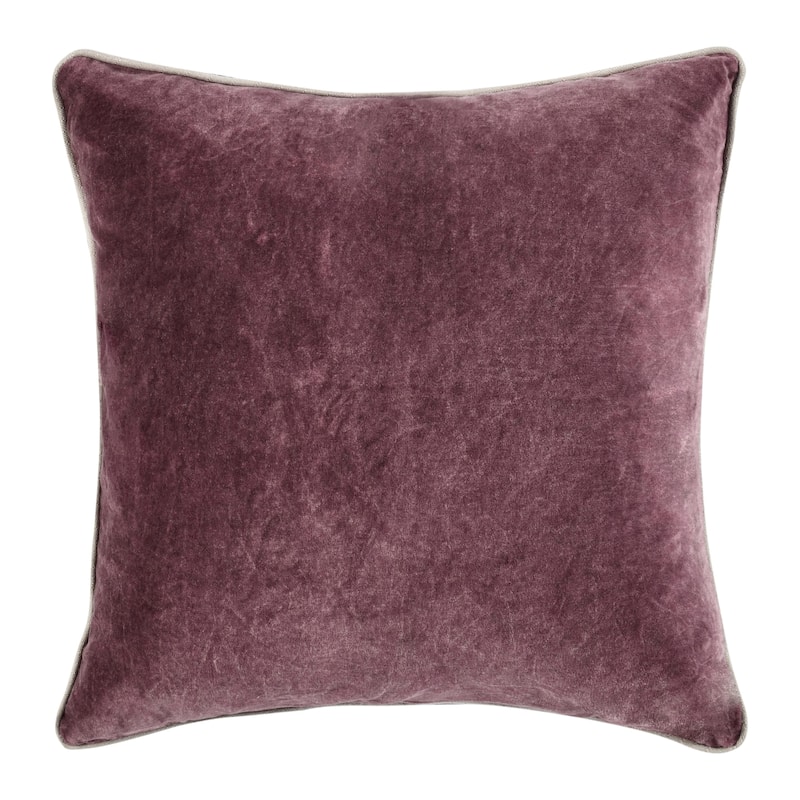Villa by Classic Home Harriet Velvet Throw Pillow