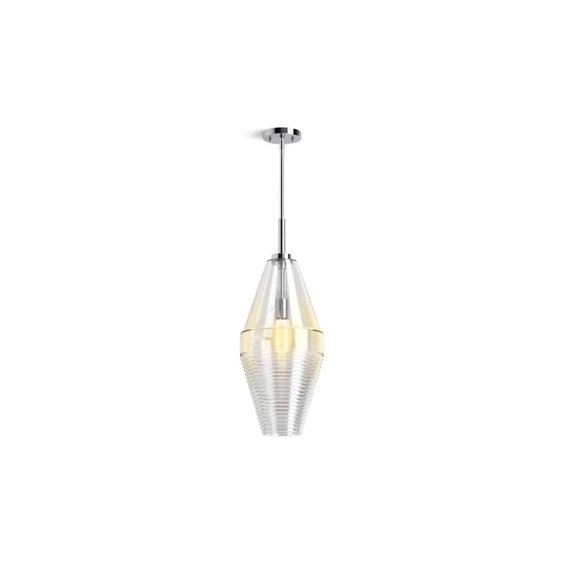 Kohler Lighting 42195-PE01 Simplice 10" Wide Diamond Pendant