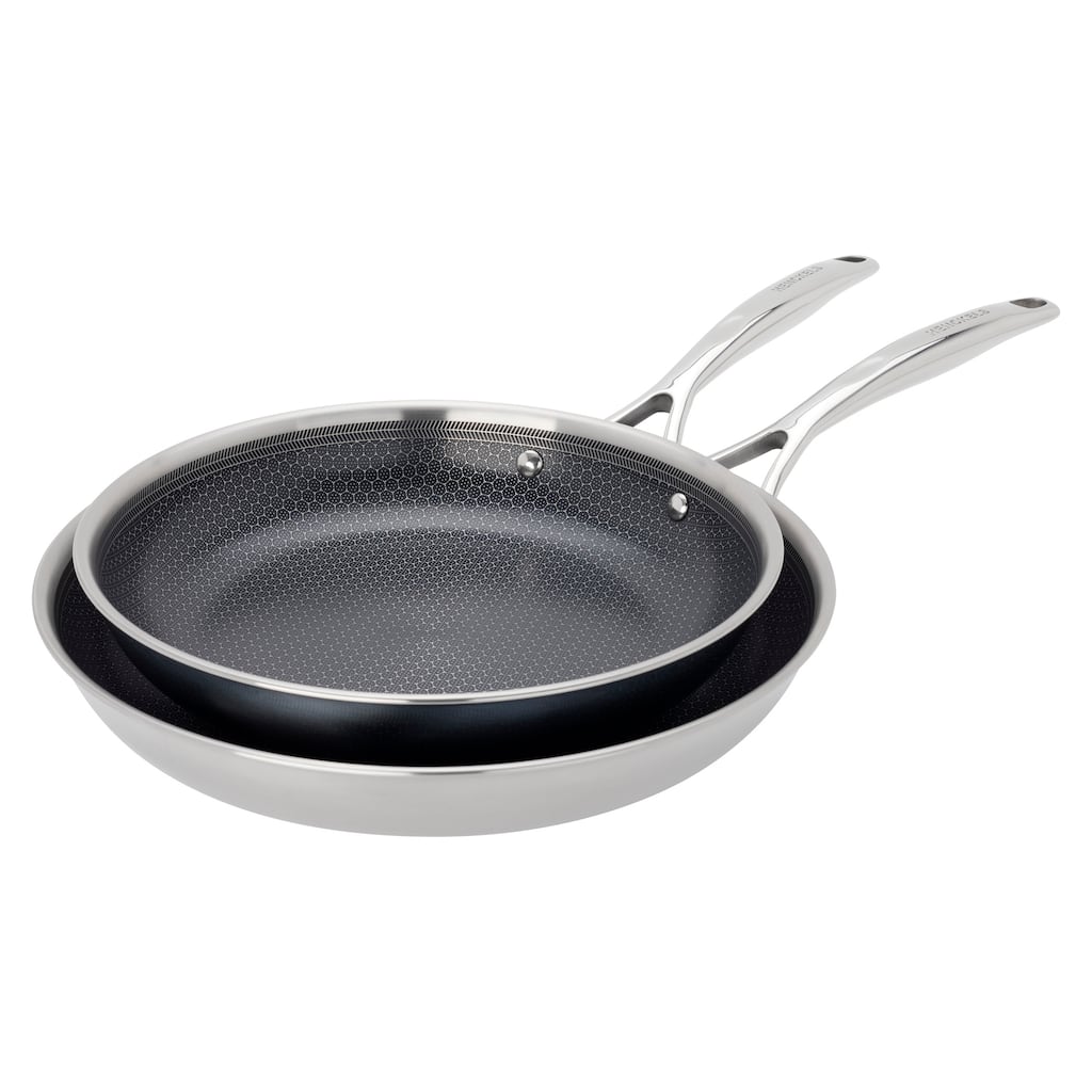 Henckels Paradigm Stainless Steel Nonstick Fry Pan Set - 2-pc