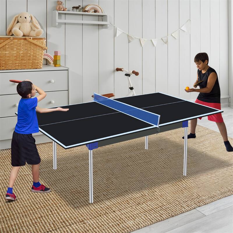 6*3ft Mid-Size Ping Pong Conversion Top Foldable,Table Tennis Table Top
