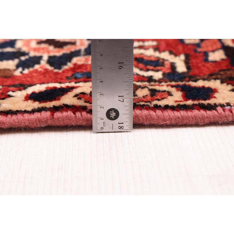 ECARPETGALLERY Hand-knotted Kayseri Vintage Red Wool Rug - 6'11 x 10'0