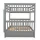 preview thumbnail 8 of 10, Elegant Full-Over-Full Bunk Bed