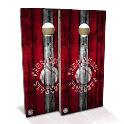 Cincinnati Baseball Outdoor Cornhole Board Set