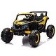 preview thumbnail 62 of 93, 12V Kids Ride-On Car with 3-Point Safety Harness, USB Music & LED Lights, Ages 3-8