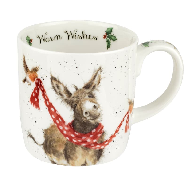 Royal Worcester Holiday Wrendale Designs 14 oz Mug
