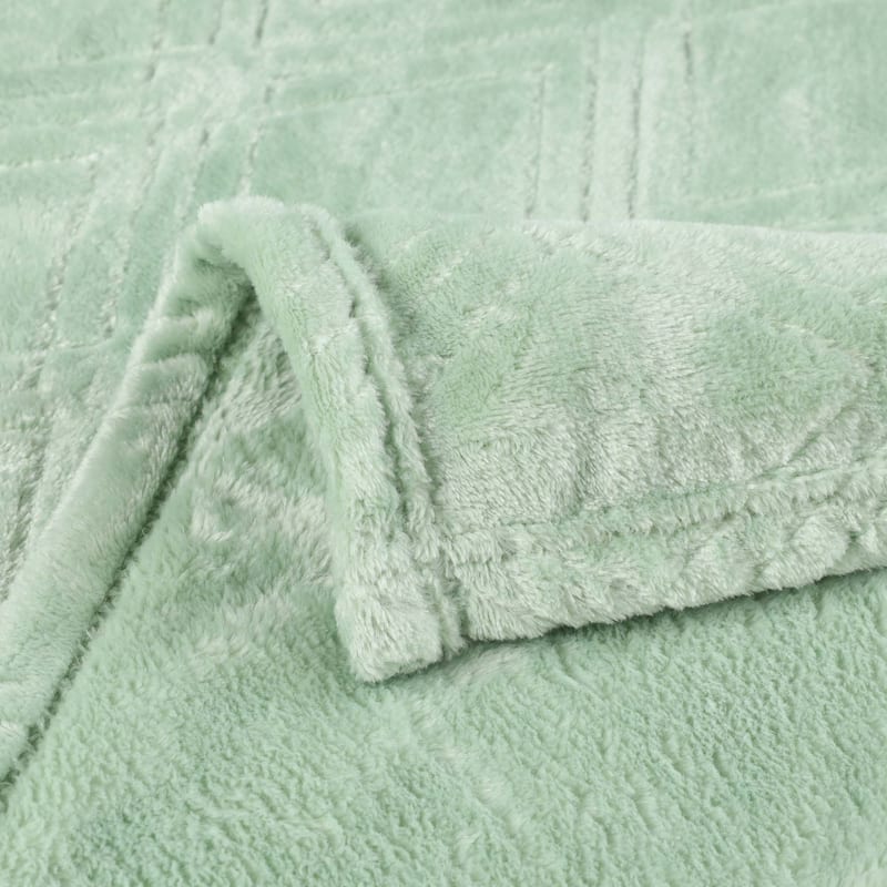 Superior Alaska Diamond Soft Fluffy Fleece Blanket