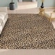 preview thumbnail 6 of 6, Well Woven Animal Prints Leopard Novelty Animal Print Flat Pile Rug 9'10" x 13' - Brown