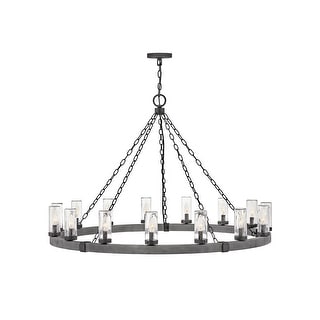 Hinkley Lighting Sawyer 15 Light 46" Wide Open Air Outdoor Chandelier