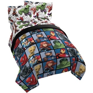 Marvel Avengers Marvel Team Twin Bed in a Bag - Bed Bath &amp; Beyond ...