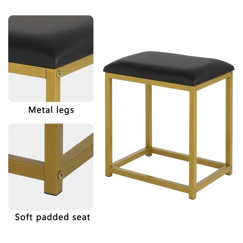 Black Large Vanity Set