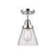 Option Clear / Polished Chrome