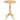 SAFAVIEH Outdoor Living Stella Round Bistro Table - 24" W x 24" D x 30" H
