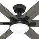 preview thumbnail 14 of 16, Hunter 52" Georgetown ENERGY STAR® Ceiling Fan w/ LED Light, Remote - Contemporary - Easy Install!