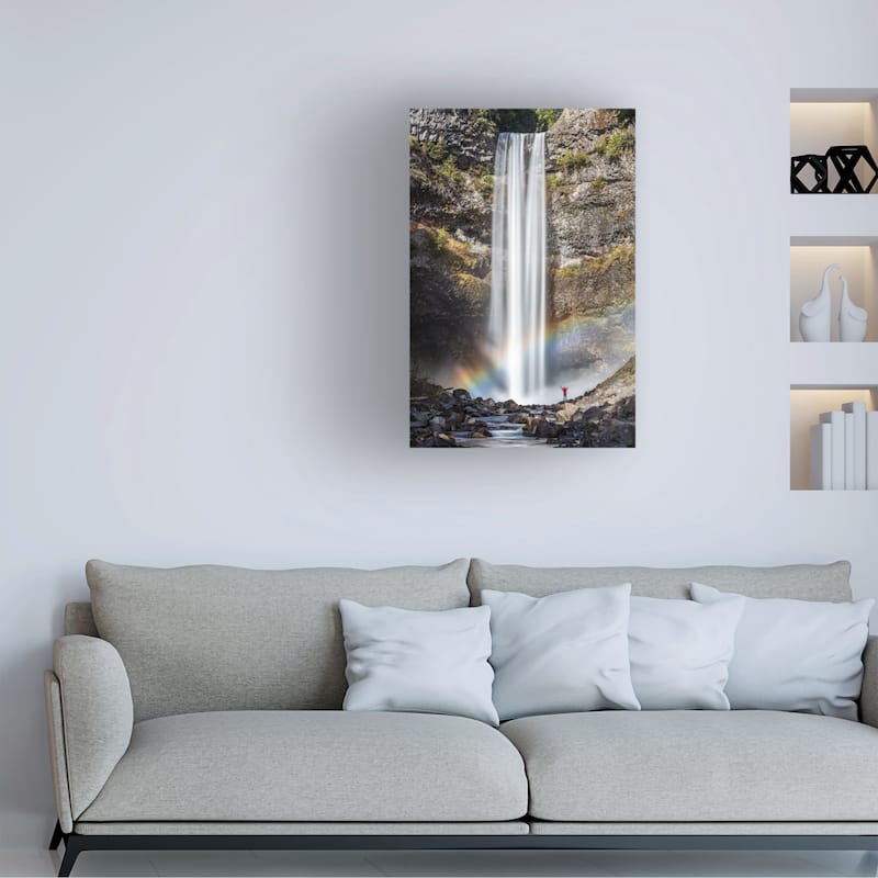 Pierre Leclerc 'Brandywine Falls3' Canvas Art
