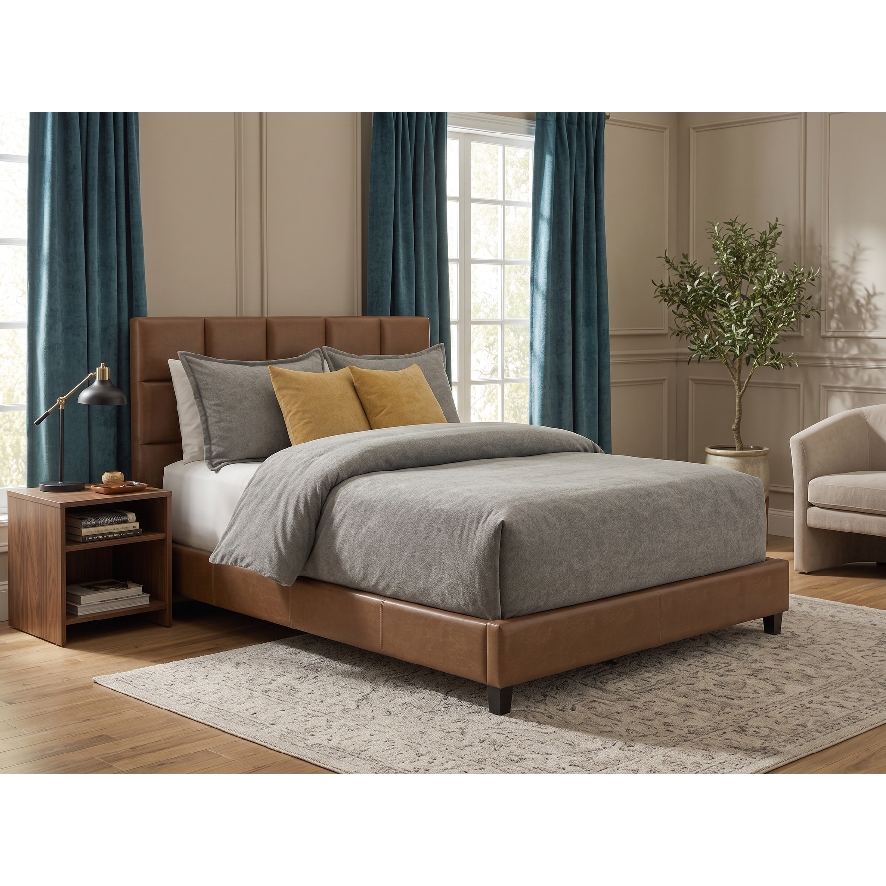 Mixology Padma 5 Piece Bed Cap Set with Sewn Corners