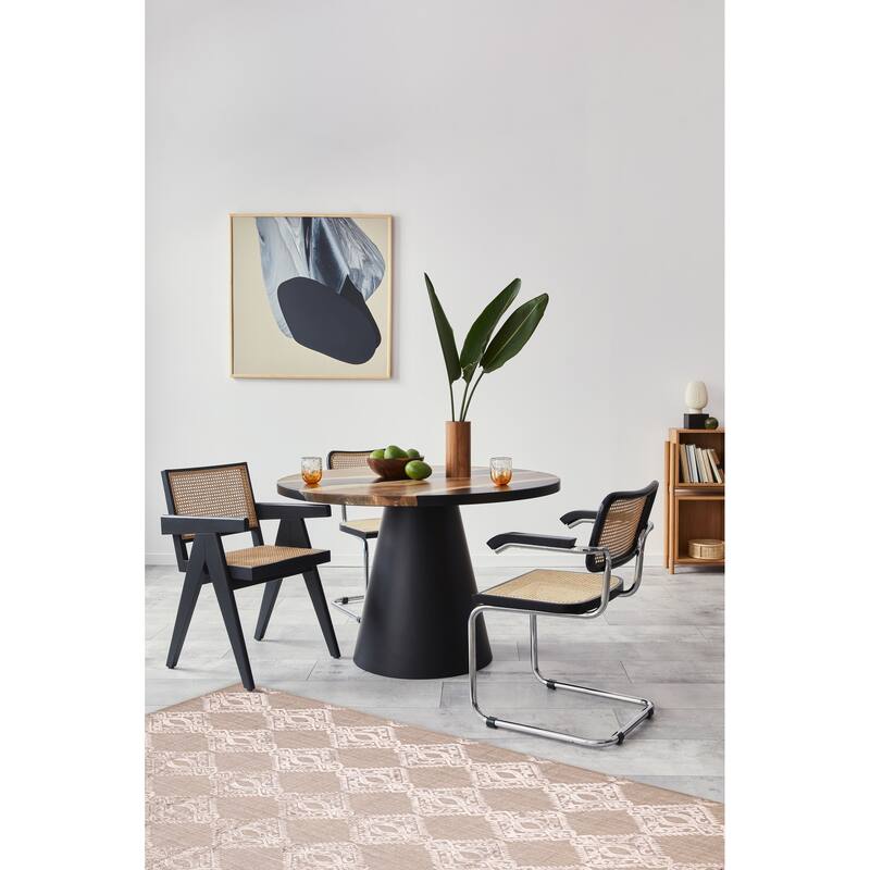 ECARPETGALLERY Hand Loomed Elysian Light Grey Viscose, Wool Rug - 8'1 x 10'3